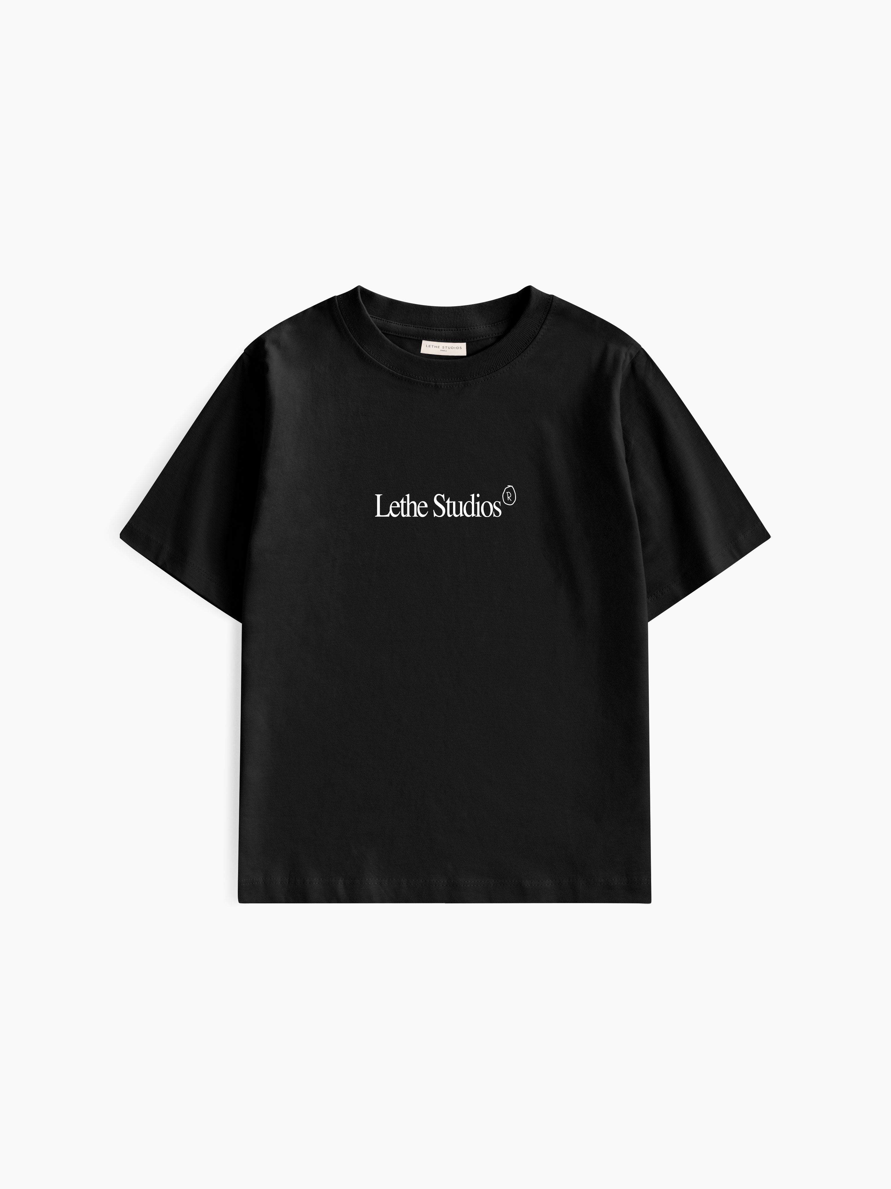 Another Life Baby Tee - Siyah - Ön - Baby Tee - Lethe Studios