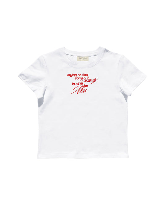 Beauty In The Chaos Baby Tee