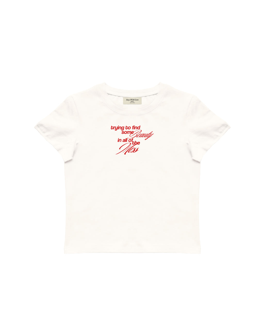 BEAUTY IN THE CHAOS BABY TEE
