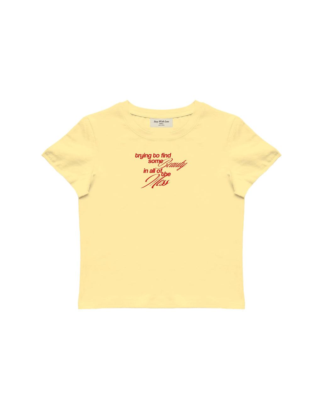 BEAUTY IN THE CHAOS BABY TEE