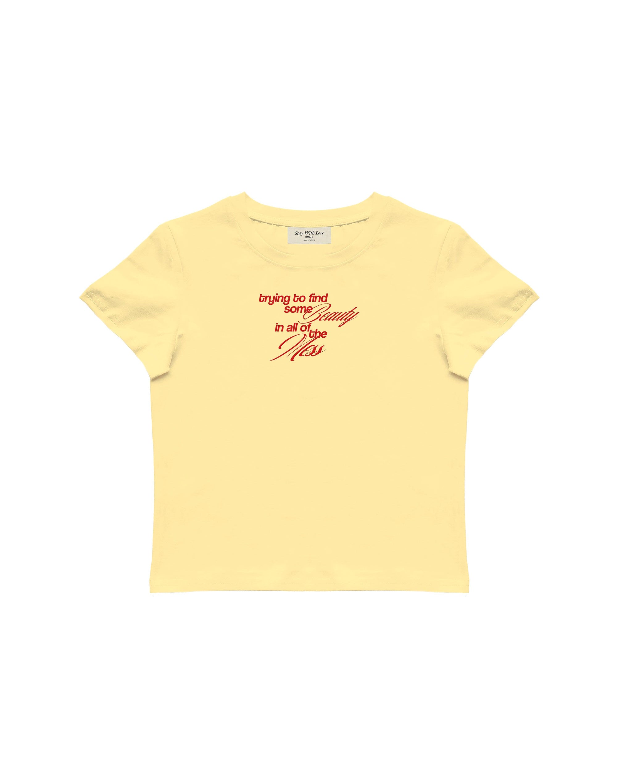 BEAUTY IN THE CHAOS BABY TEE