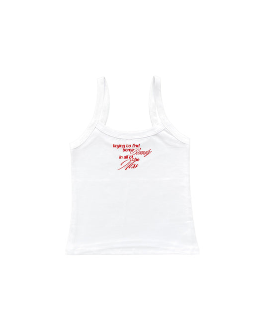 BEAUTY IN THE CHAOS TANK TOP