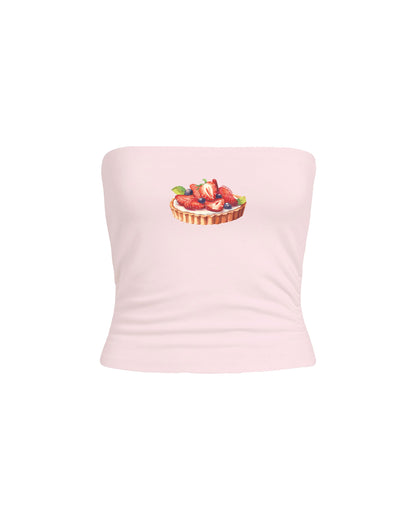 BERRY PIE DREAMS STRAPLEZ ÜST