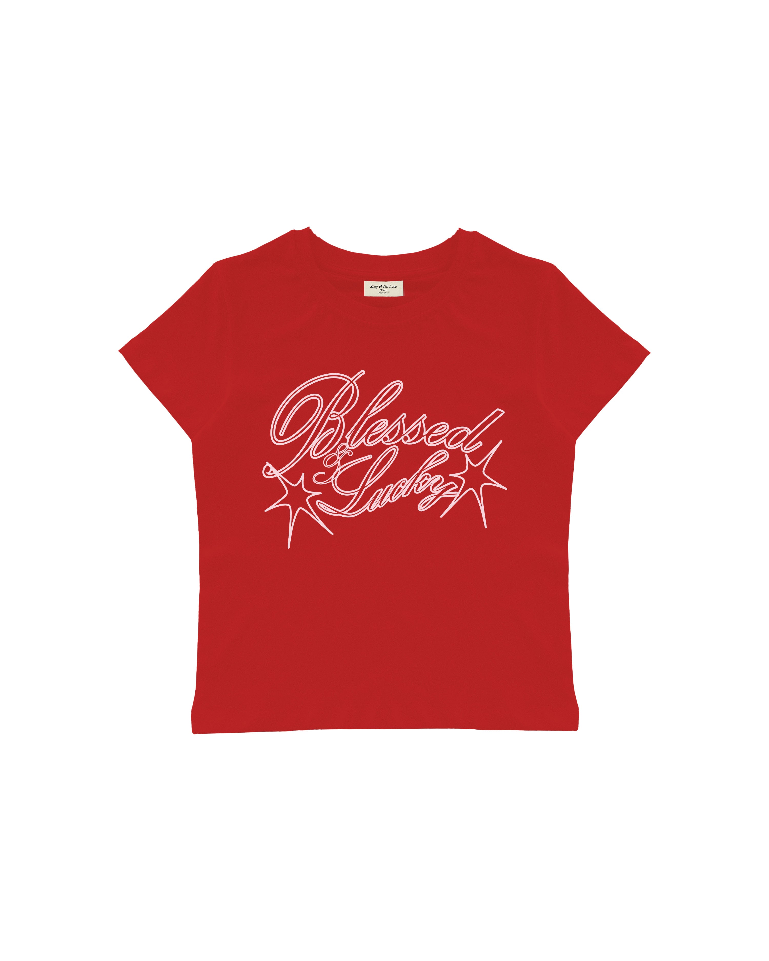 BLESSED & LUCKY BABY TEE – Lethe Studios