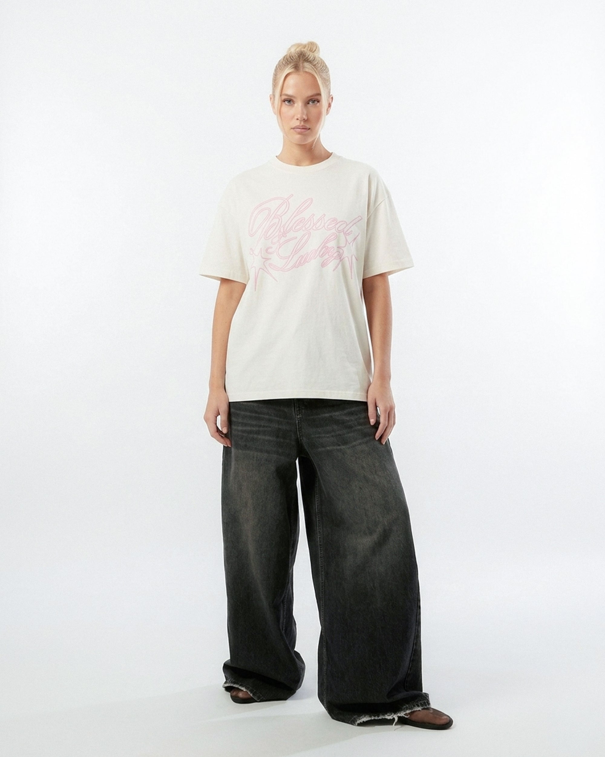 BLESSED & LUCKY T-SHIRT