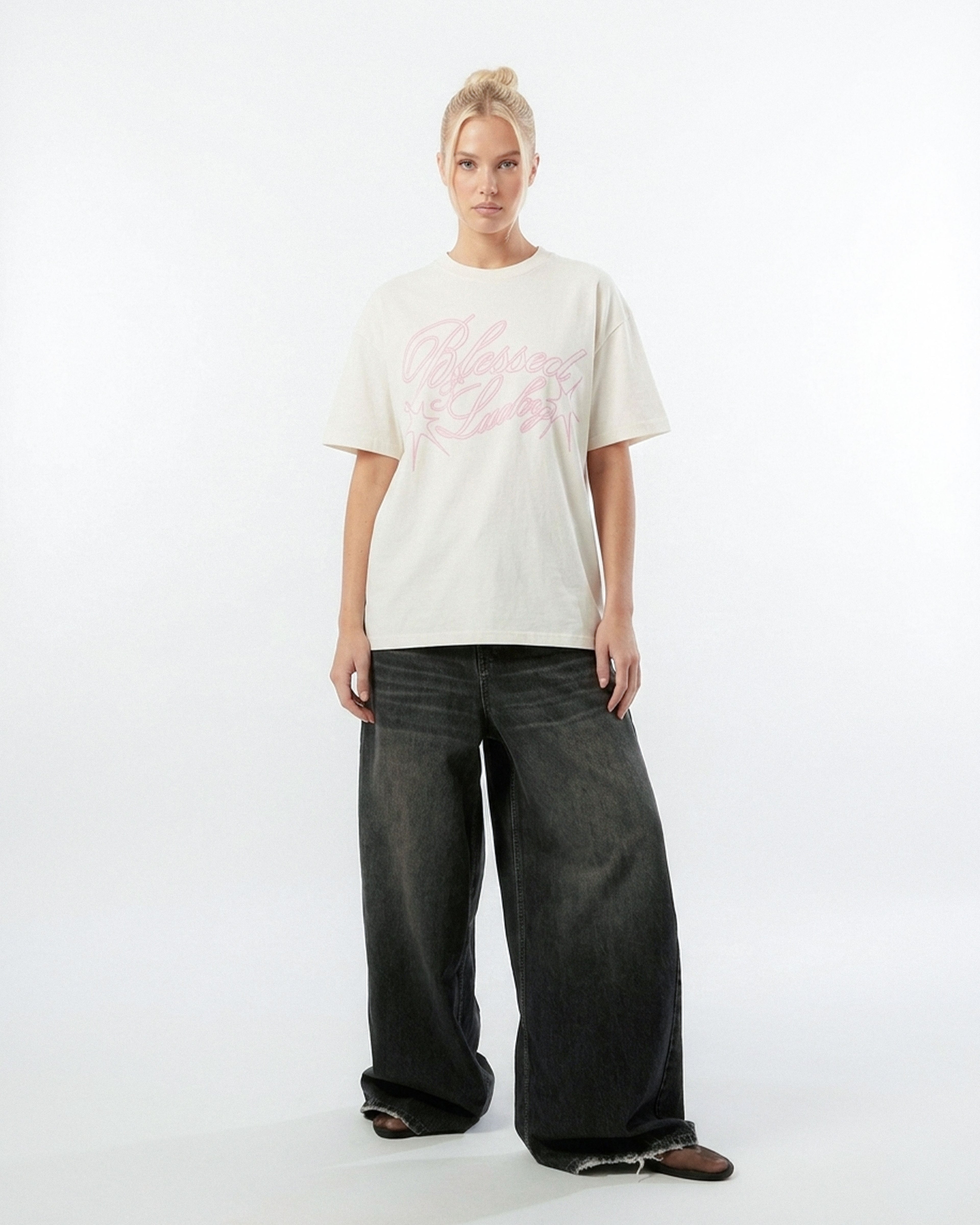BLESSED & LUCKY T-SHIRT
