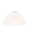 Blessed & Lucky Uzun Kollu T-Shirt - Ekru - Uzun Kollu T-Shirt - Lethe Studios