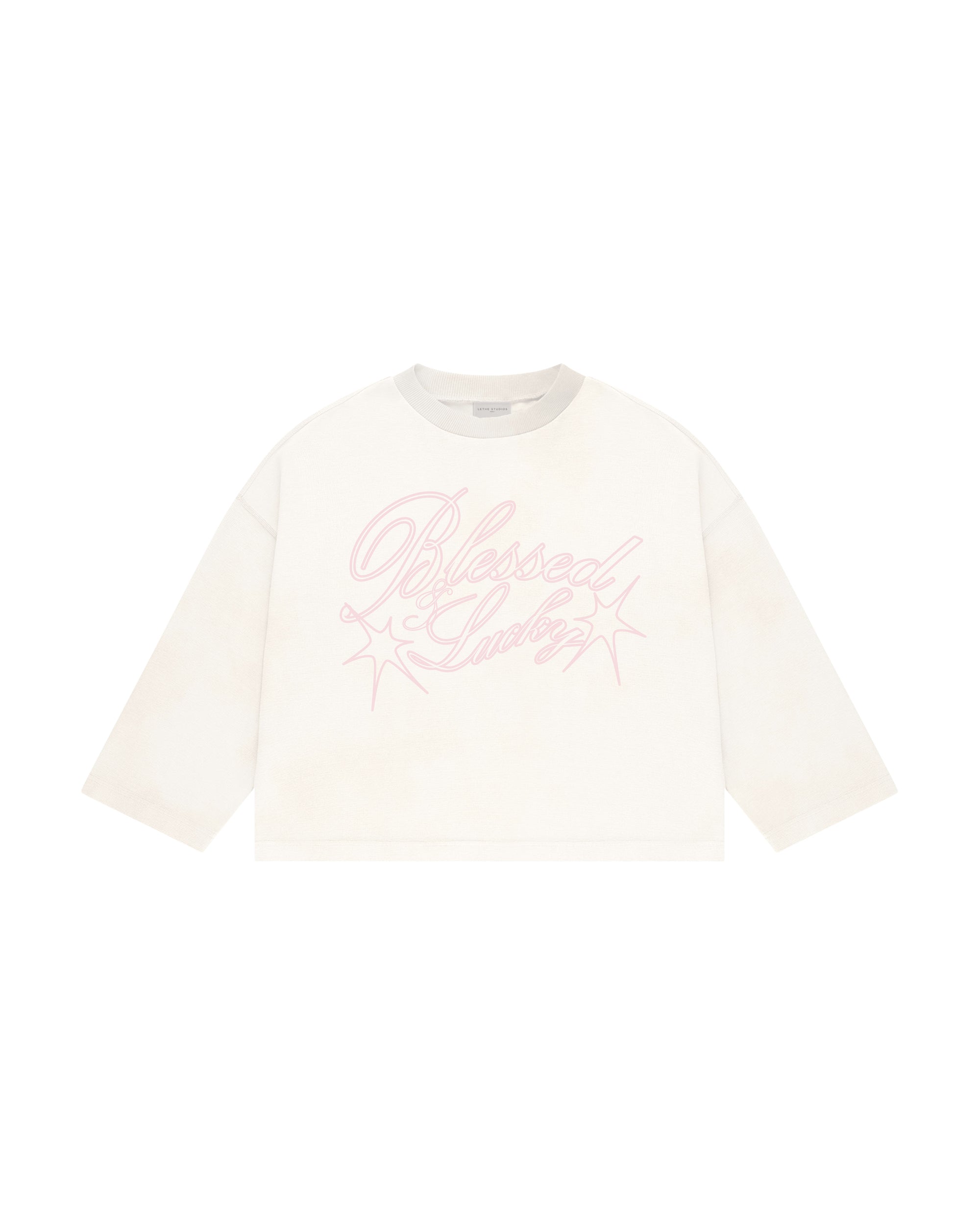 BLESSED & LUCKY UZUN KOLLU T-SHIRT