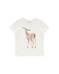 BLUSHED FAWN BABY TEE - ARŞİV SATIŞI (EKRU - MEDIUM)