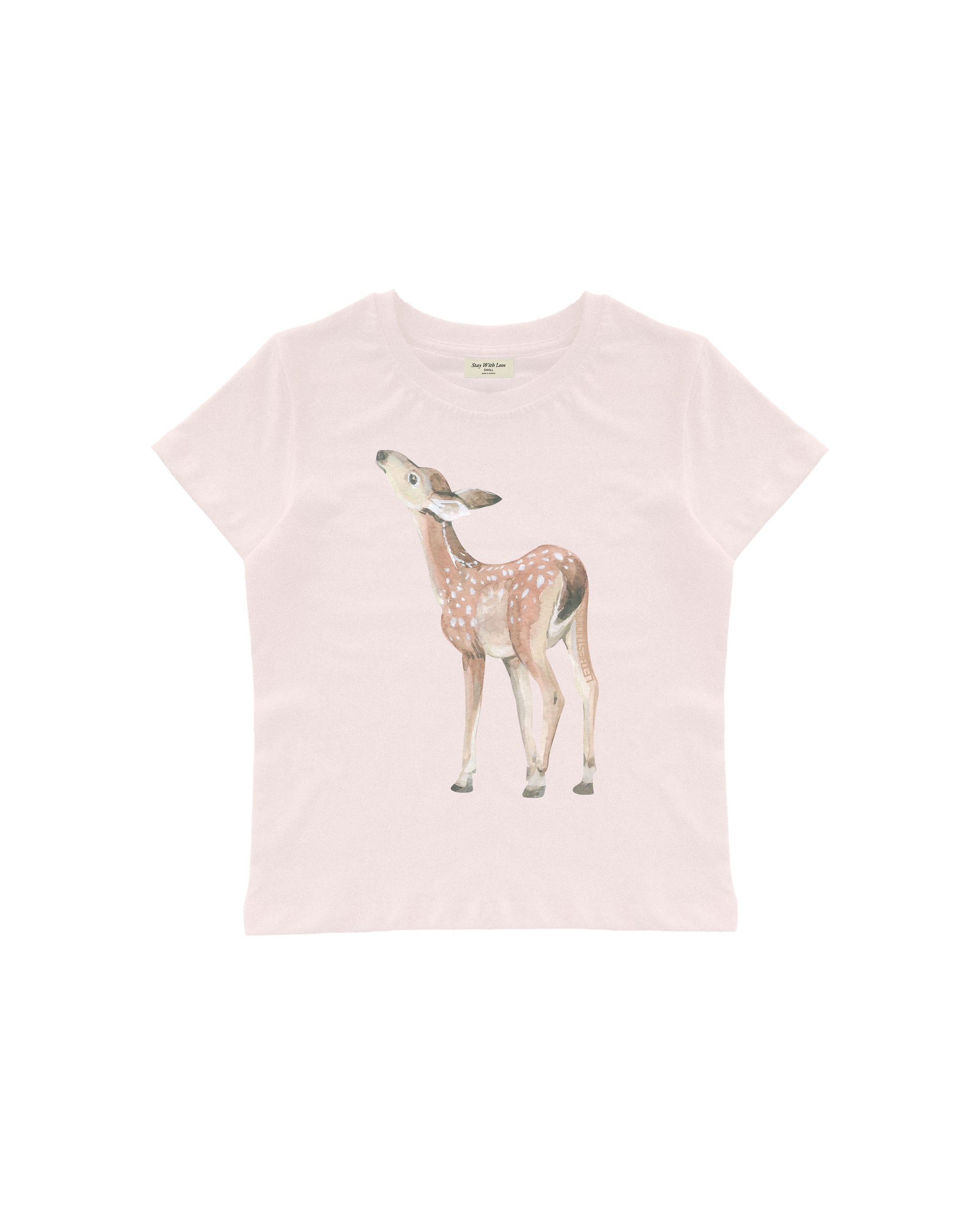 BLUSHED FAWN BABY TEE