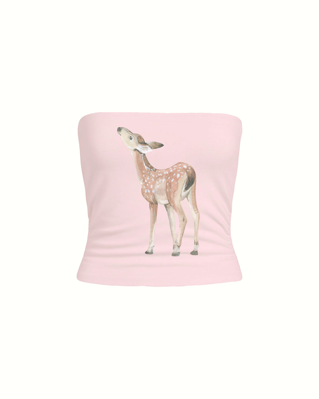 BLUSHED FAWN STRAPLEZ ÜST