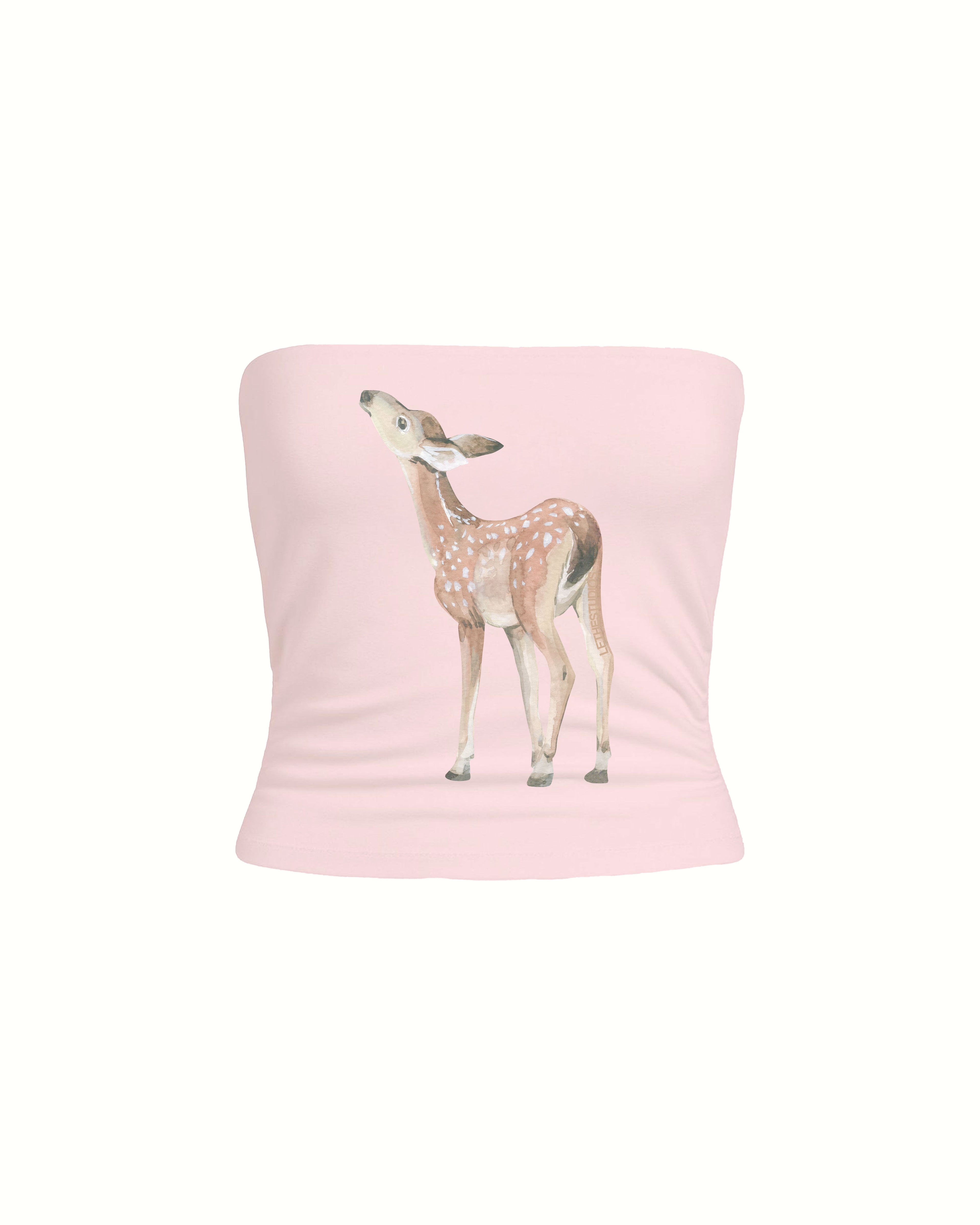 BLUSHED FAWN STRAPLEZ ÜST