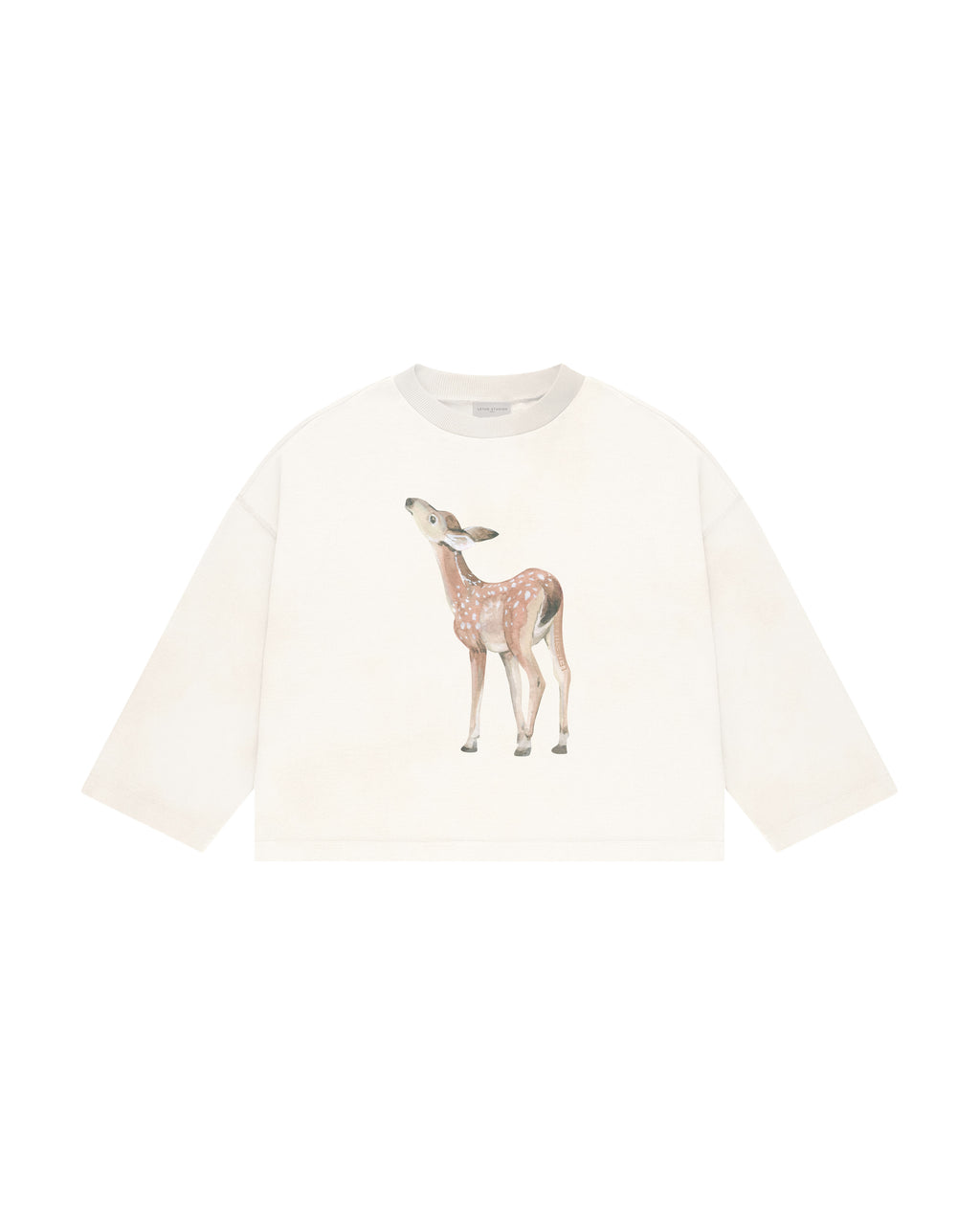 BLUSHED FAWN UZUN KOLLU T-SHIRT