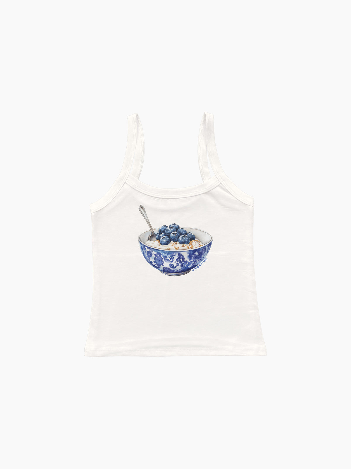 Breakfast Bowl Askılı Bluz - Arşiv Satışı (Ekru - S-M)