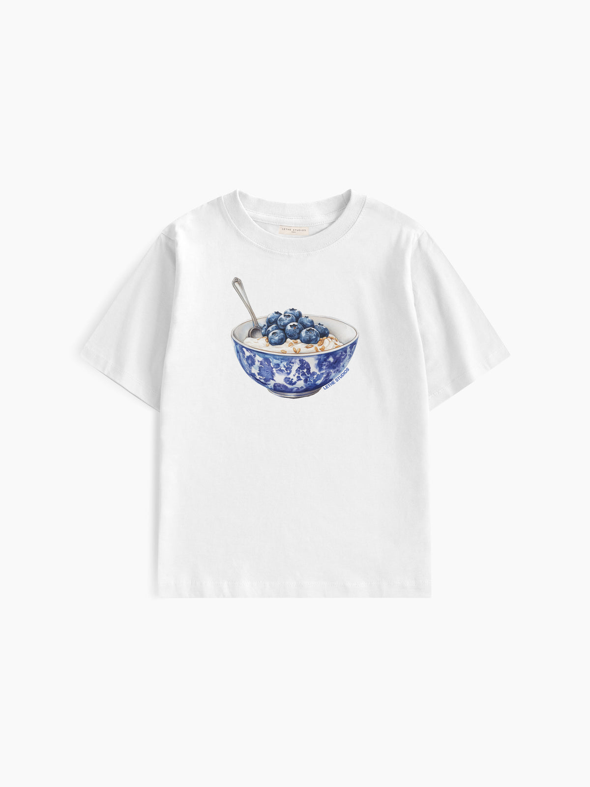 Breakfast Bowl Baby Tee - Ekru - Baby Tee - Lethe Studios