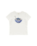 BREAKFAST BOWL BABY TEE - Ekru - Baby Tee - Lethe Studios