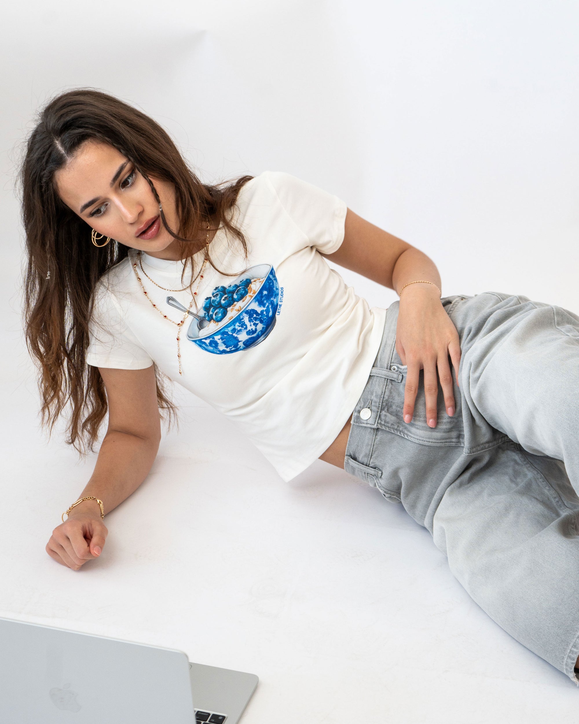 BREAKFAST BOWL BABY TEE