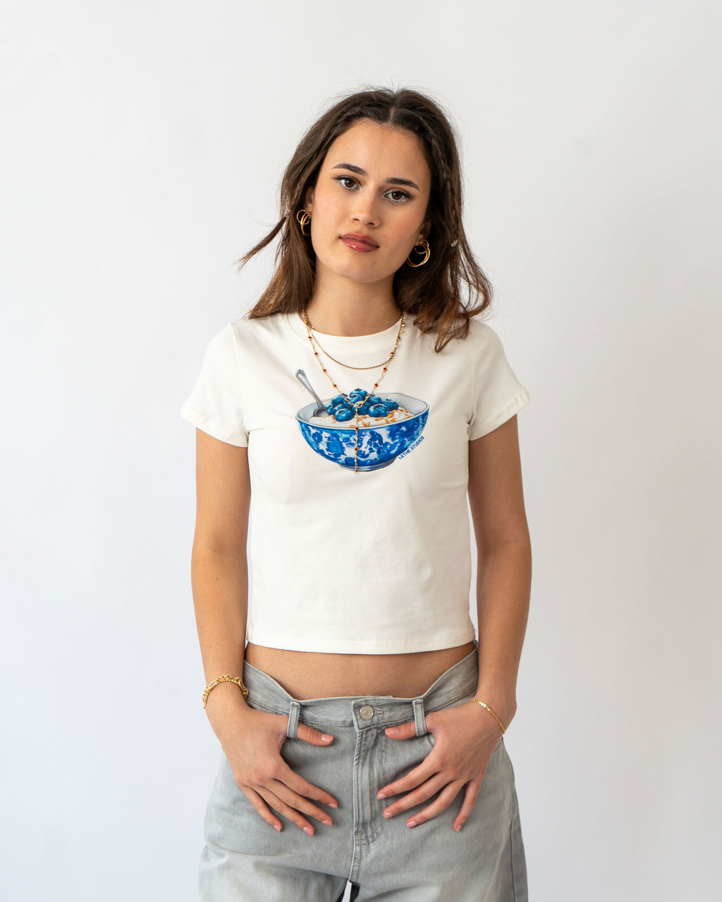 BREAKFAST BOWL BABY TEE