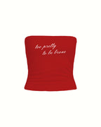 PILATES PRINCESS STRAPLESS TOP