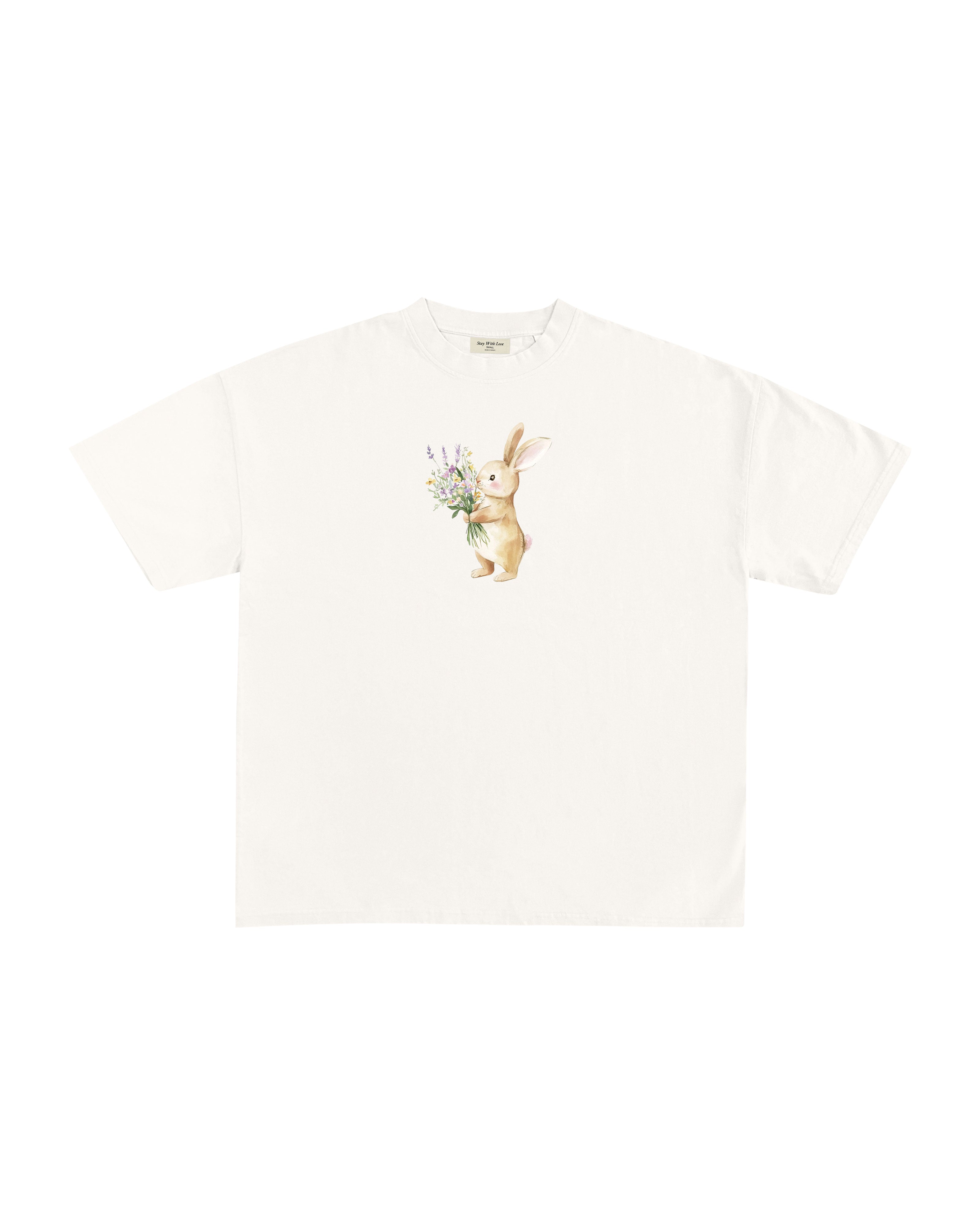 BUNNY T-SHIRT - ARŞİV SATIŞI (EKRU - MEDUIM)