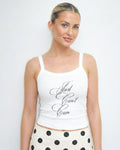 CAN'T CARE TANK TOP ASKILI BLUZ
