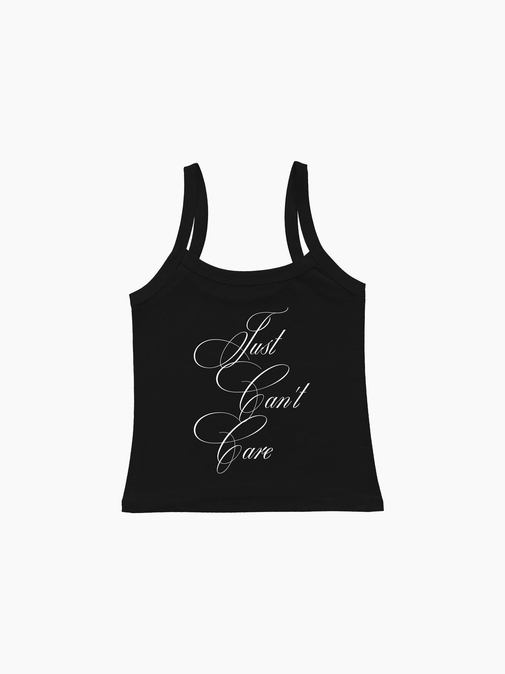 Can't Care Askılı Bluz - Siyah - Askılı Bluz - Lethe Studios
