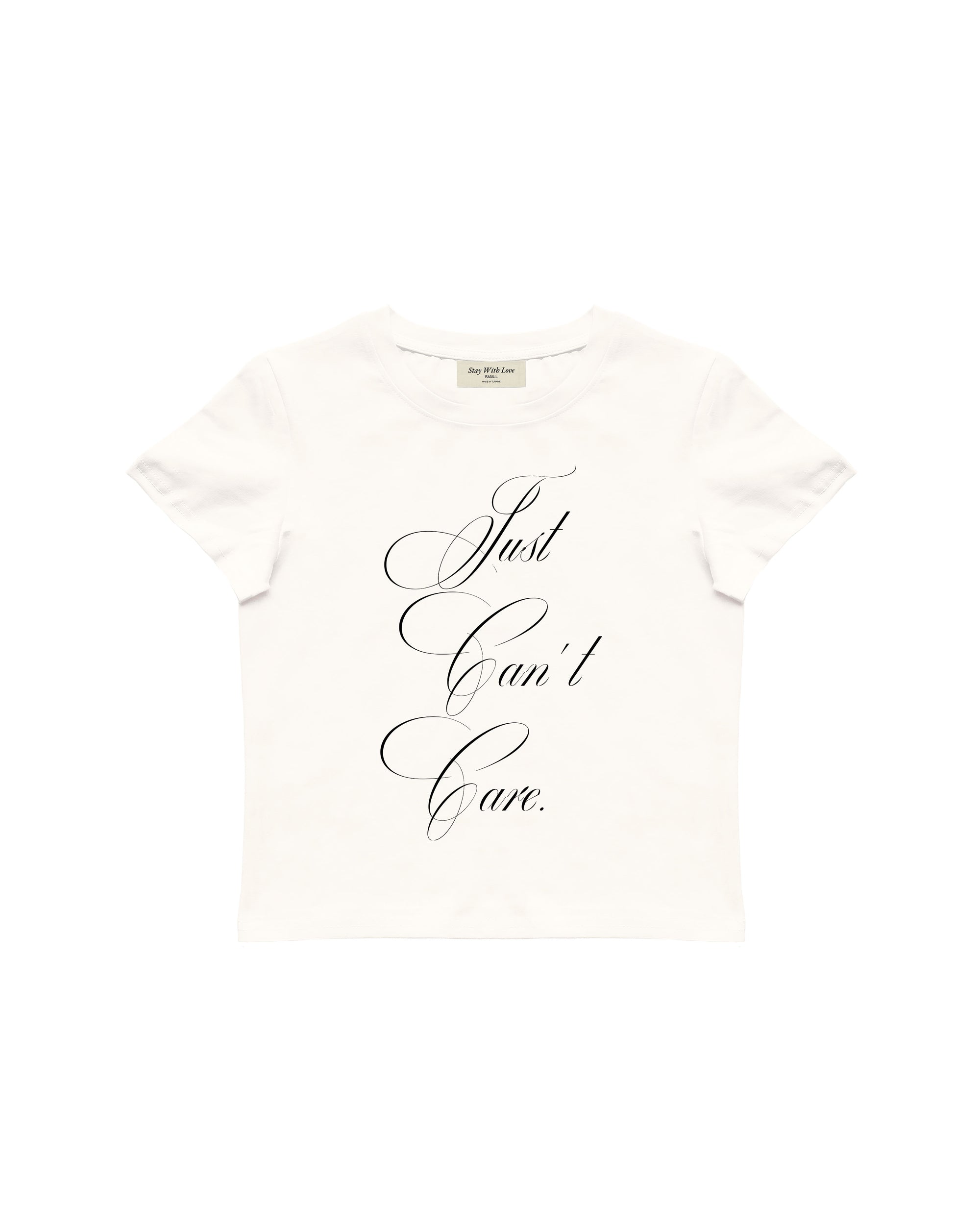 CAN'T CARE BABY TEE