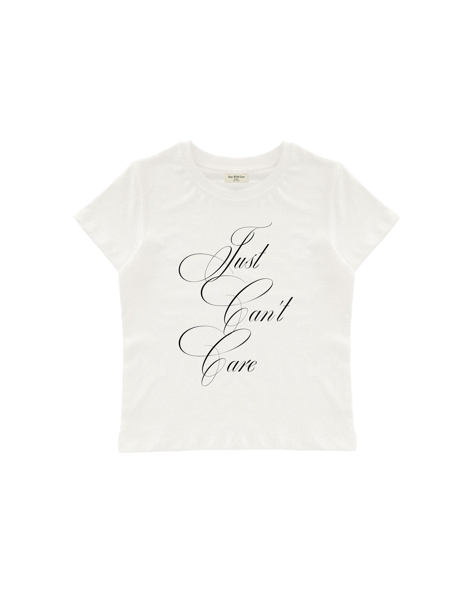 CAN'T CARE BABY TEE
