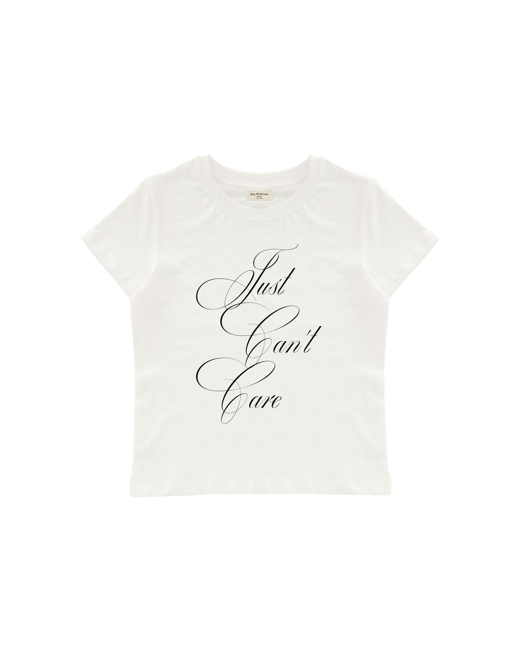 CAN'T CARE BABY TEE