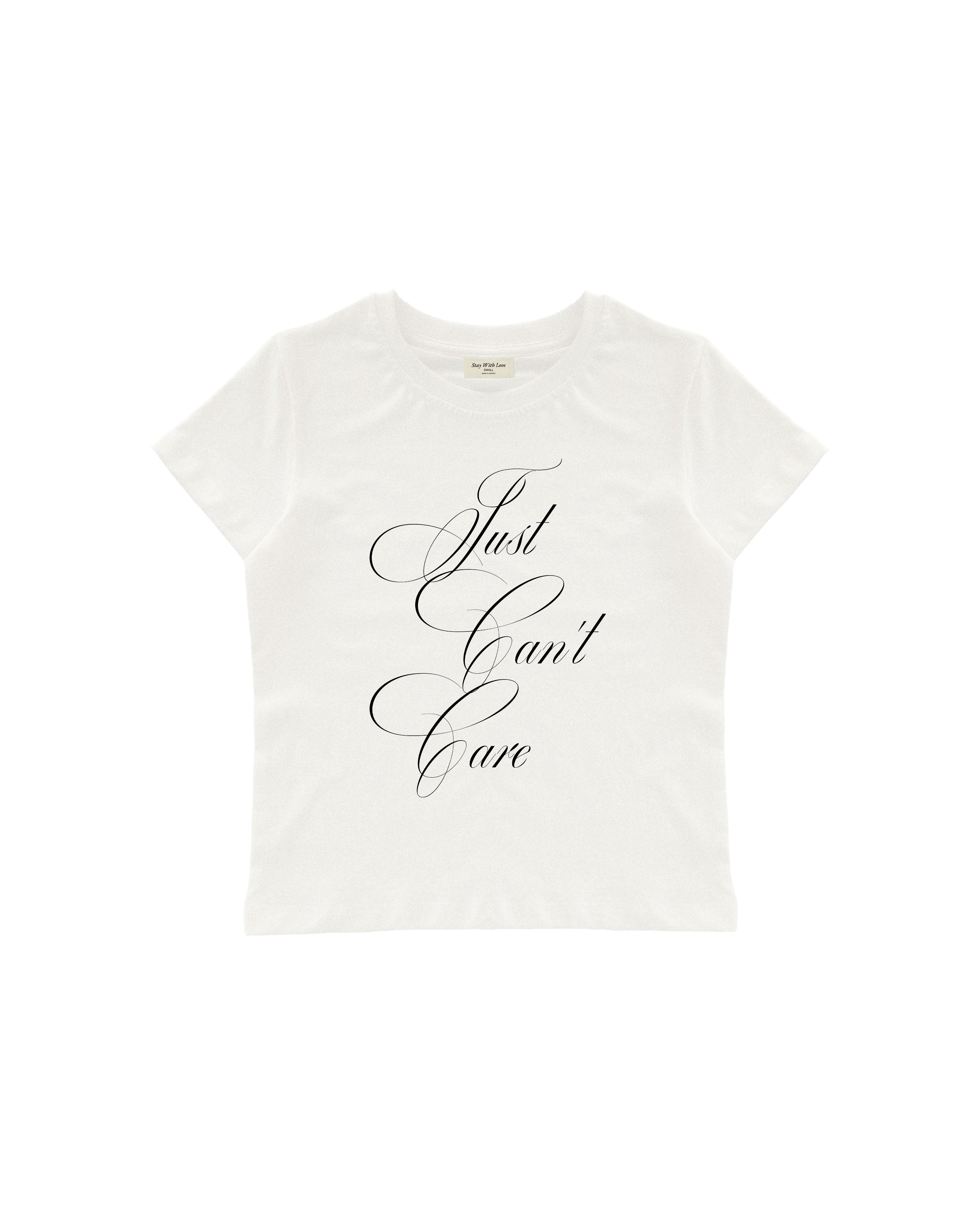 CAN'T CARE BABY TEE