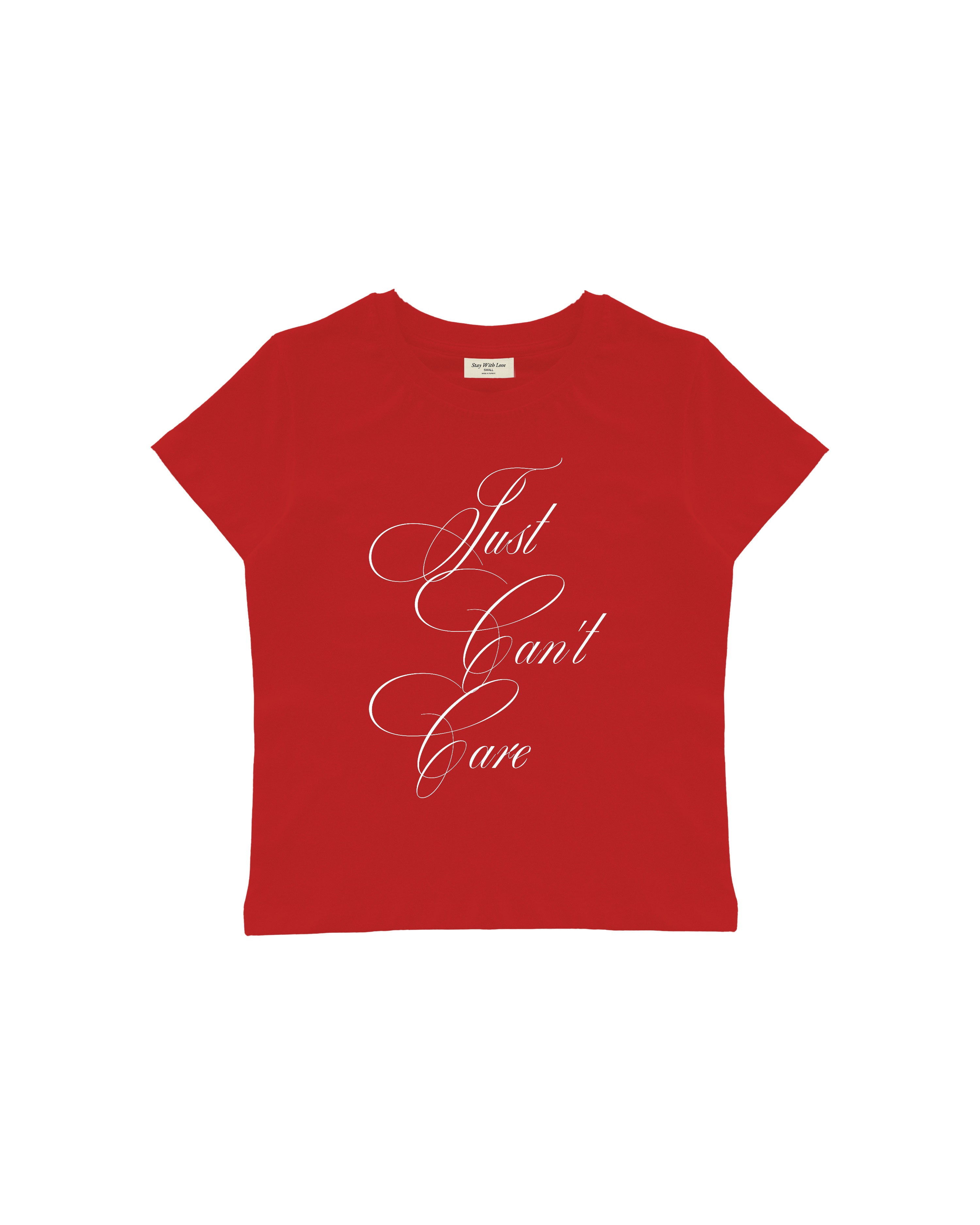 CAN'T CARE BABY TEE