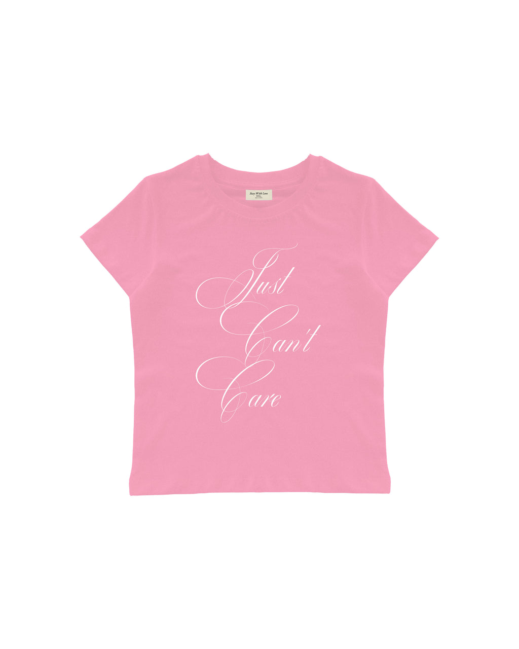 CAN'T CARE BABY TEE