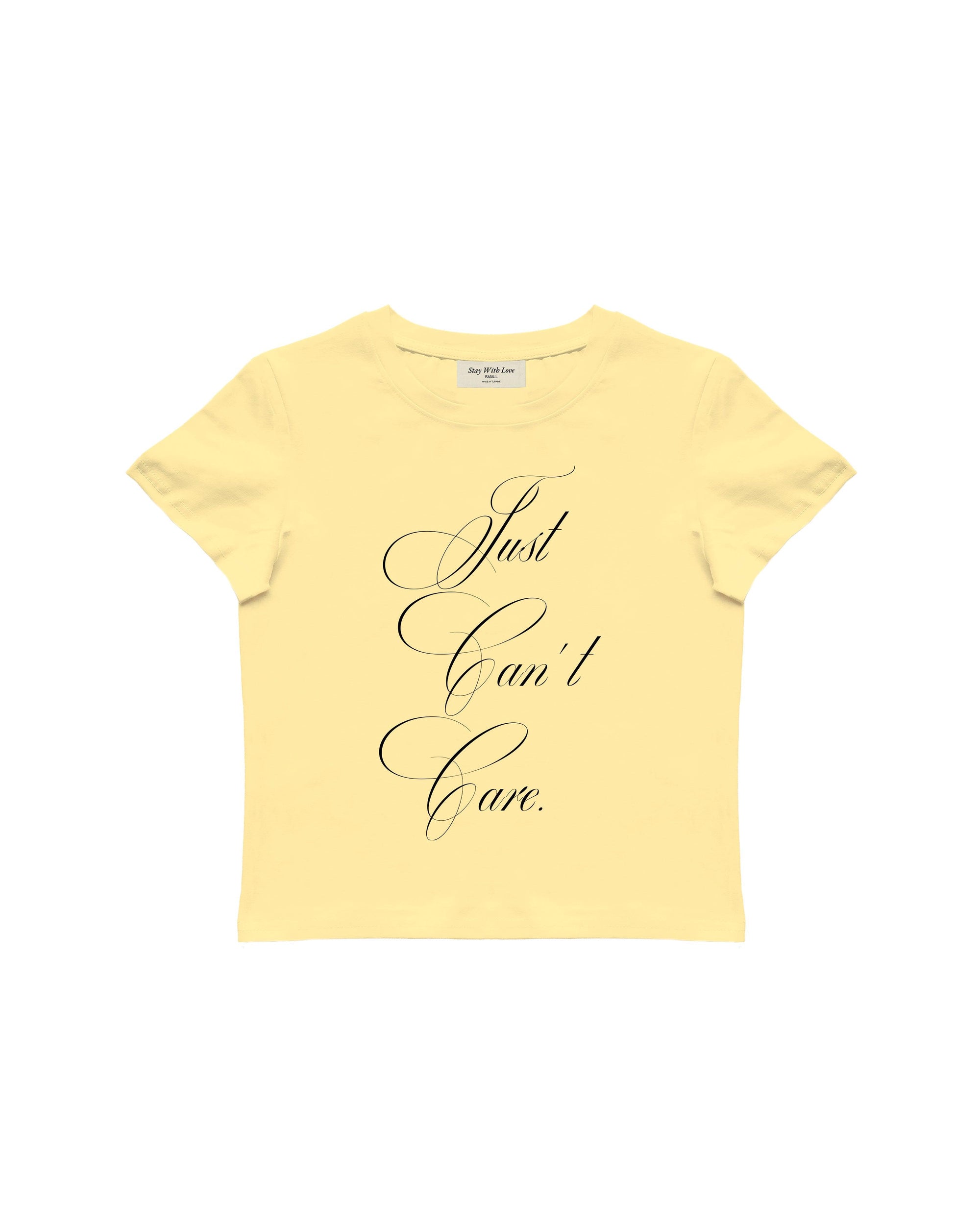 CAN'T CARE BABY TEE