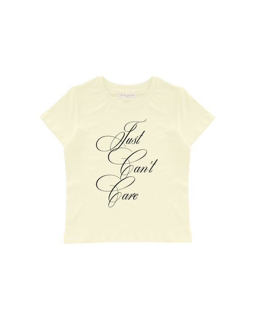 CAN'T CARE BABY TEE