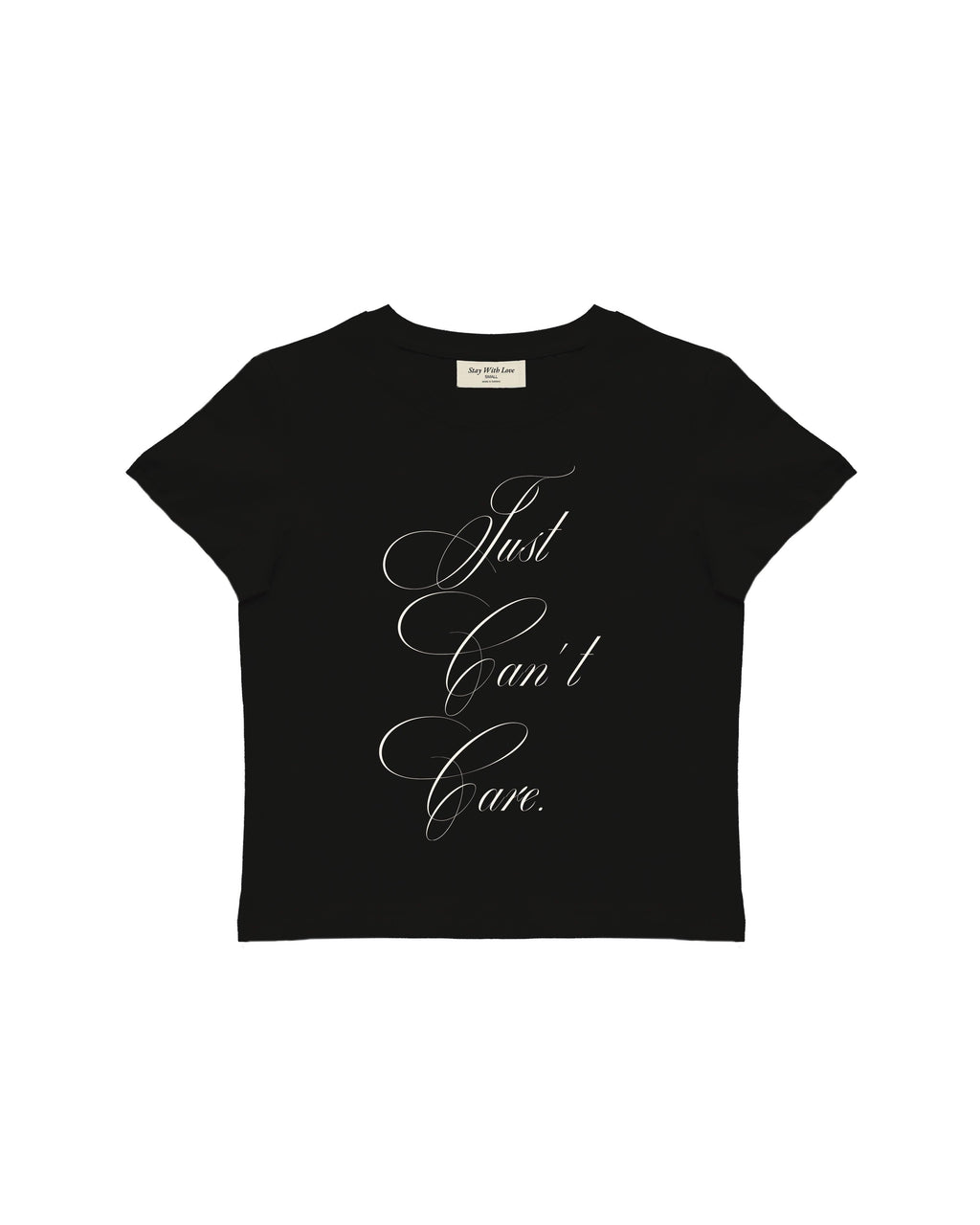 CAN'T CARE BABY TEE
