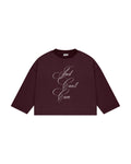 CAN'T CARE LONG-SLEEVED T-SHIRT