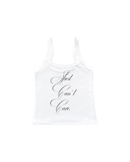 CAN'T CARE TANK TOP