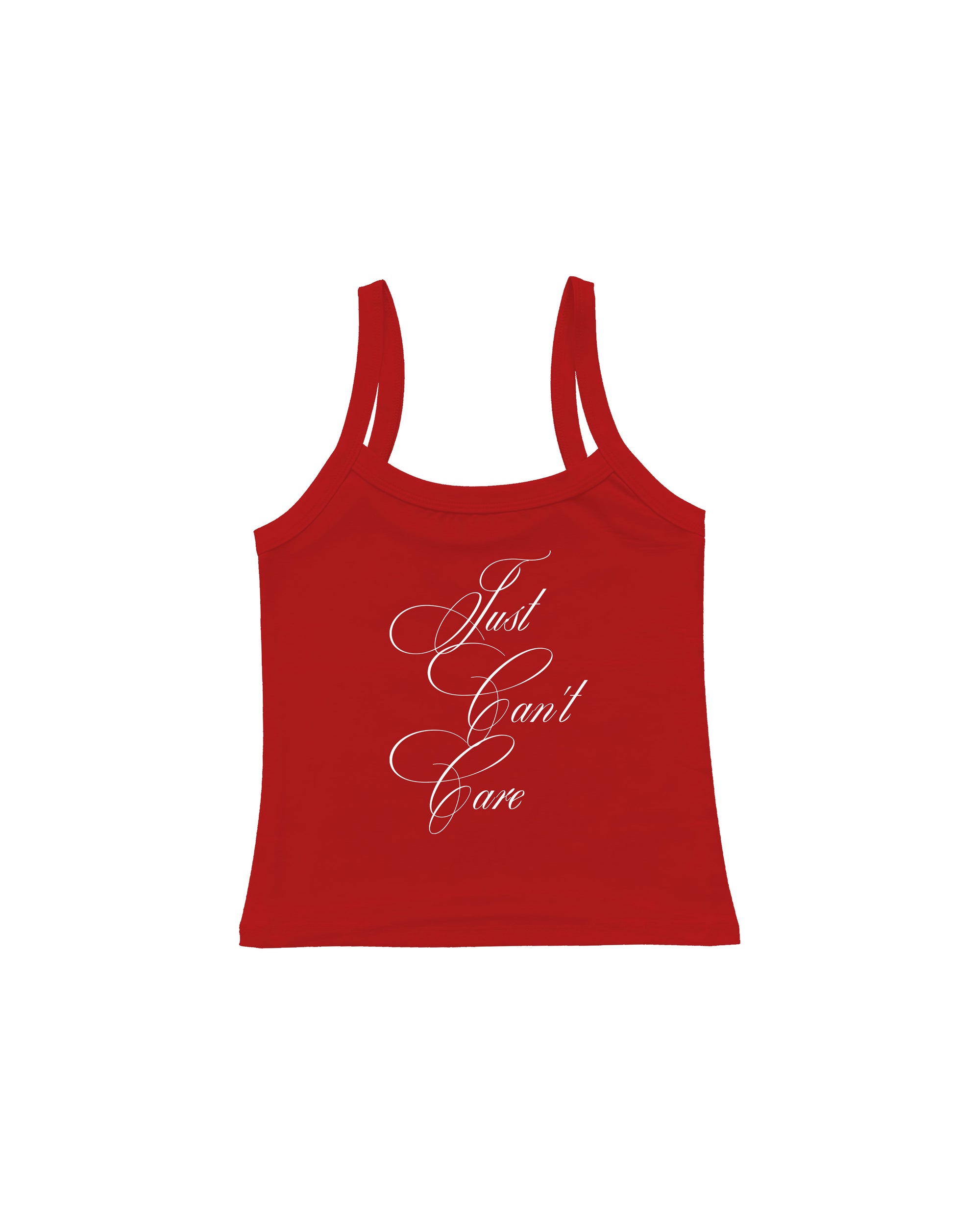 CAN'T CARE TANK TOP ASKILI BLUZ