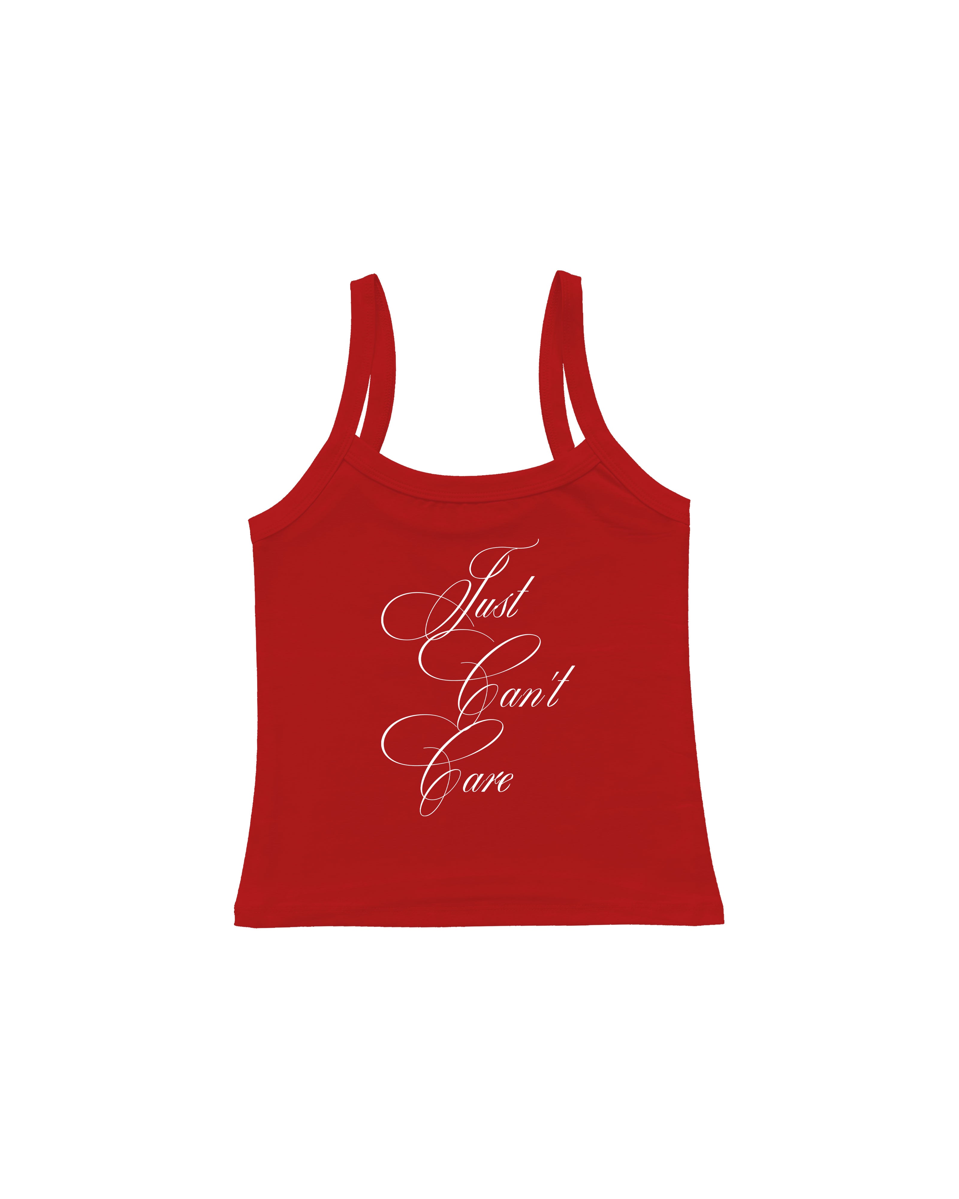 CAN'T CARE TANK TOP ASKILI BLUZ