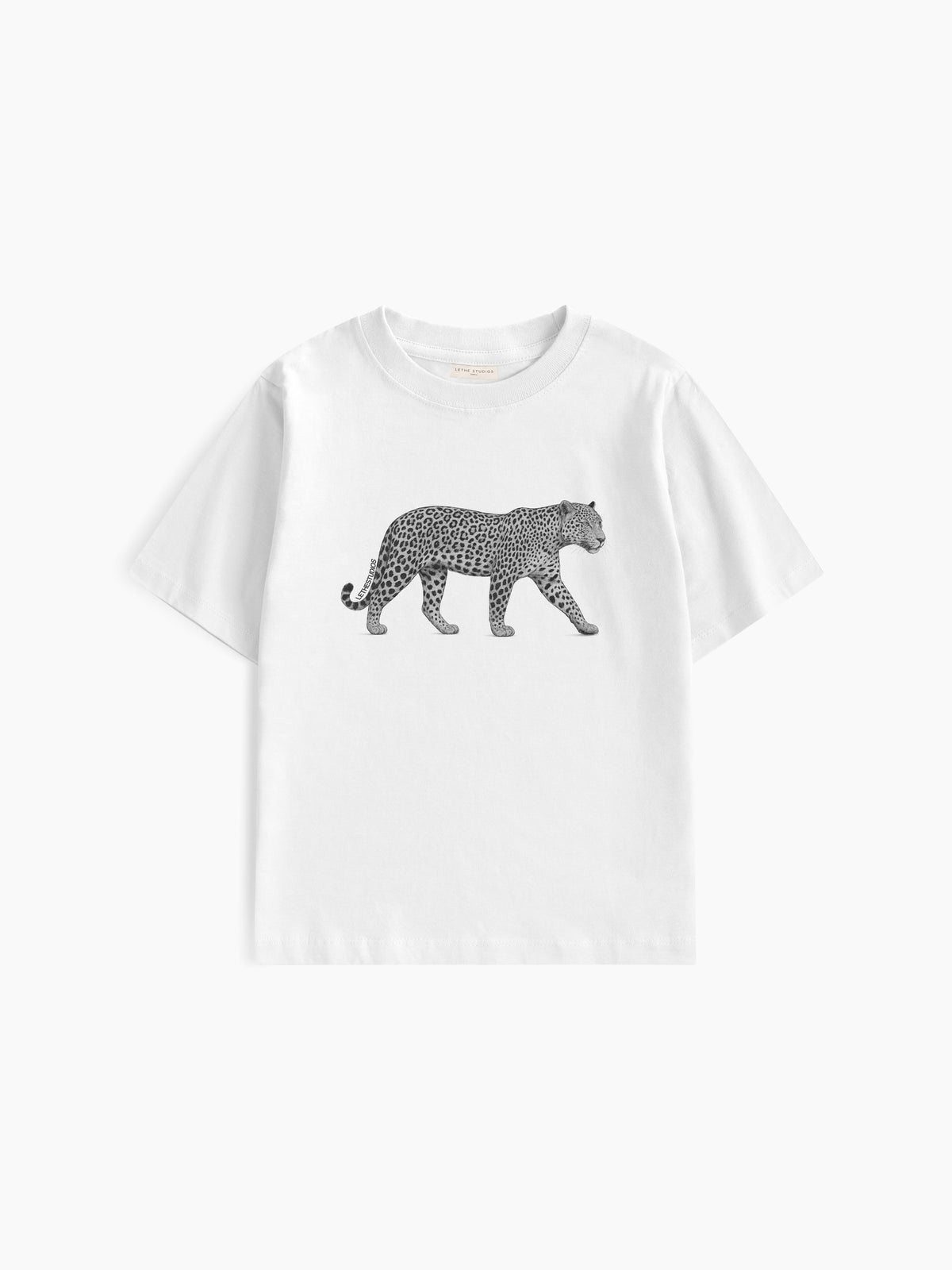 Cheetah Baby Tee - Ekru - Baby Tee - Lethe Studios