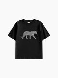 Cheetah Baby Tee - Siyah - Baby Tee - Lethe Studios