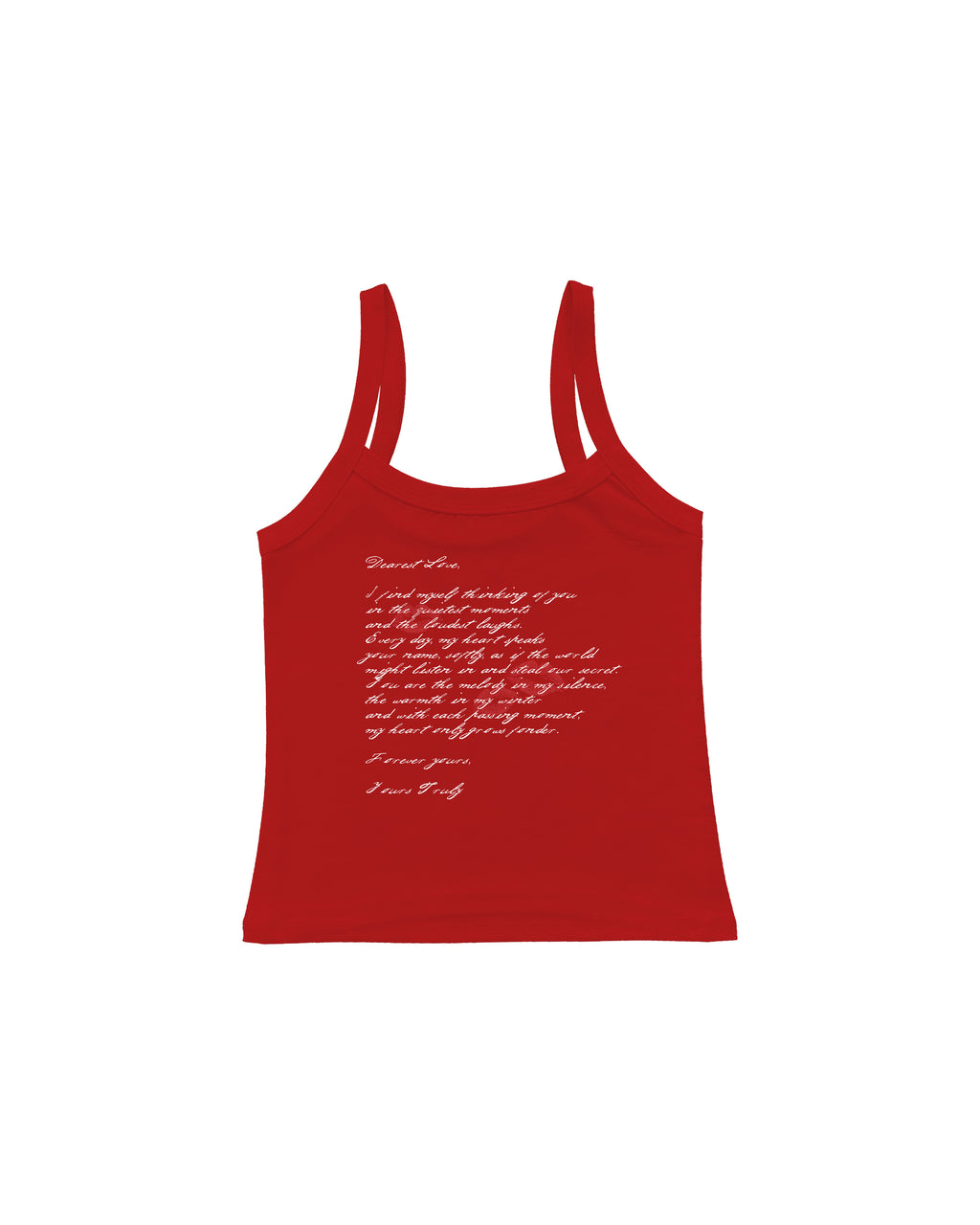 CHER AMOUR TANK TOP