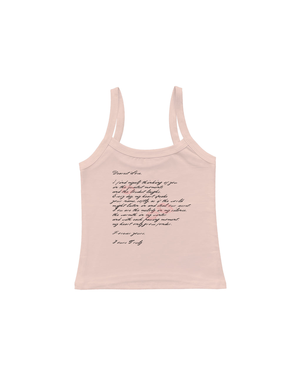 CHER AMOUR TANK TOP