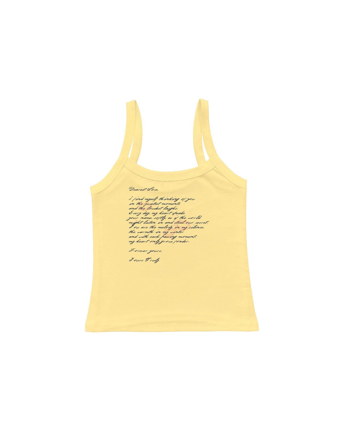 CHER AMOUR TANK TOP