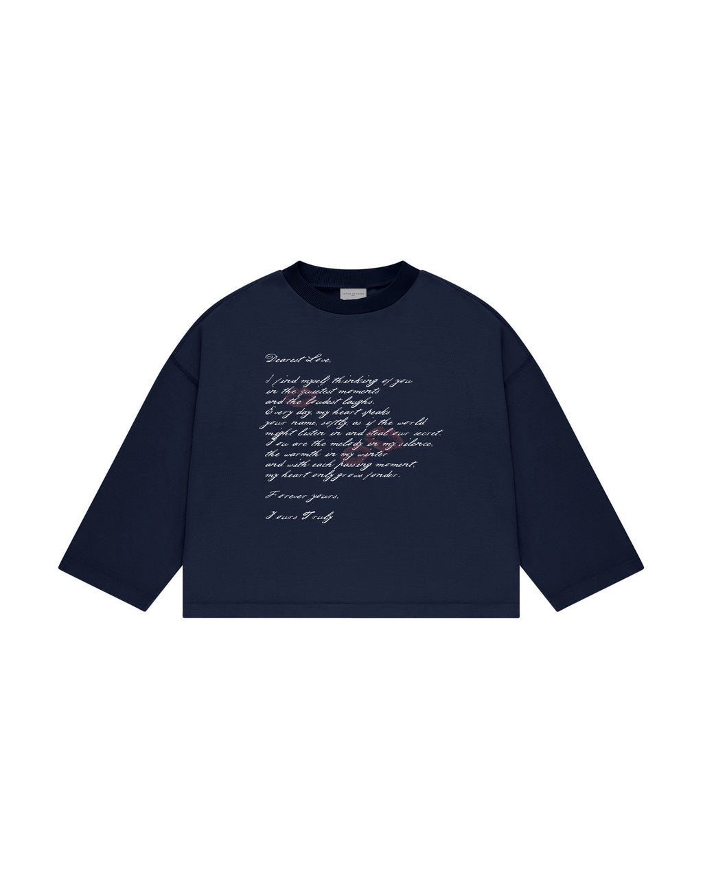 CHER AMOUR UZUN KOLLU T-SHIRT