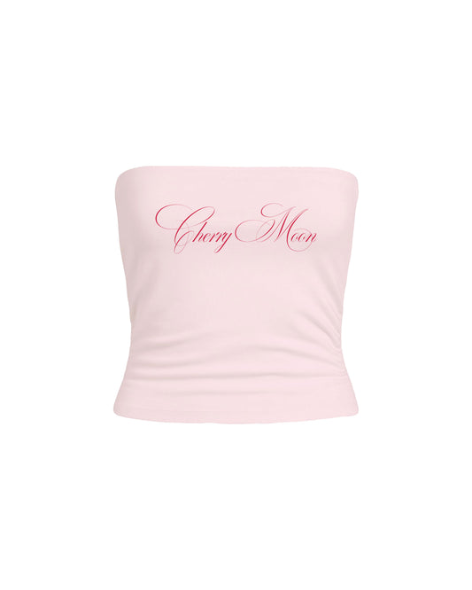 CHERRY MOON STRAPLESS TOP