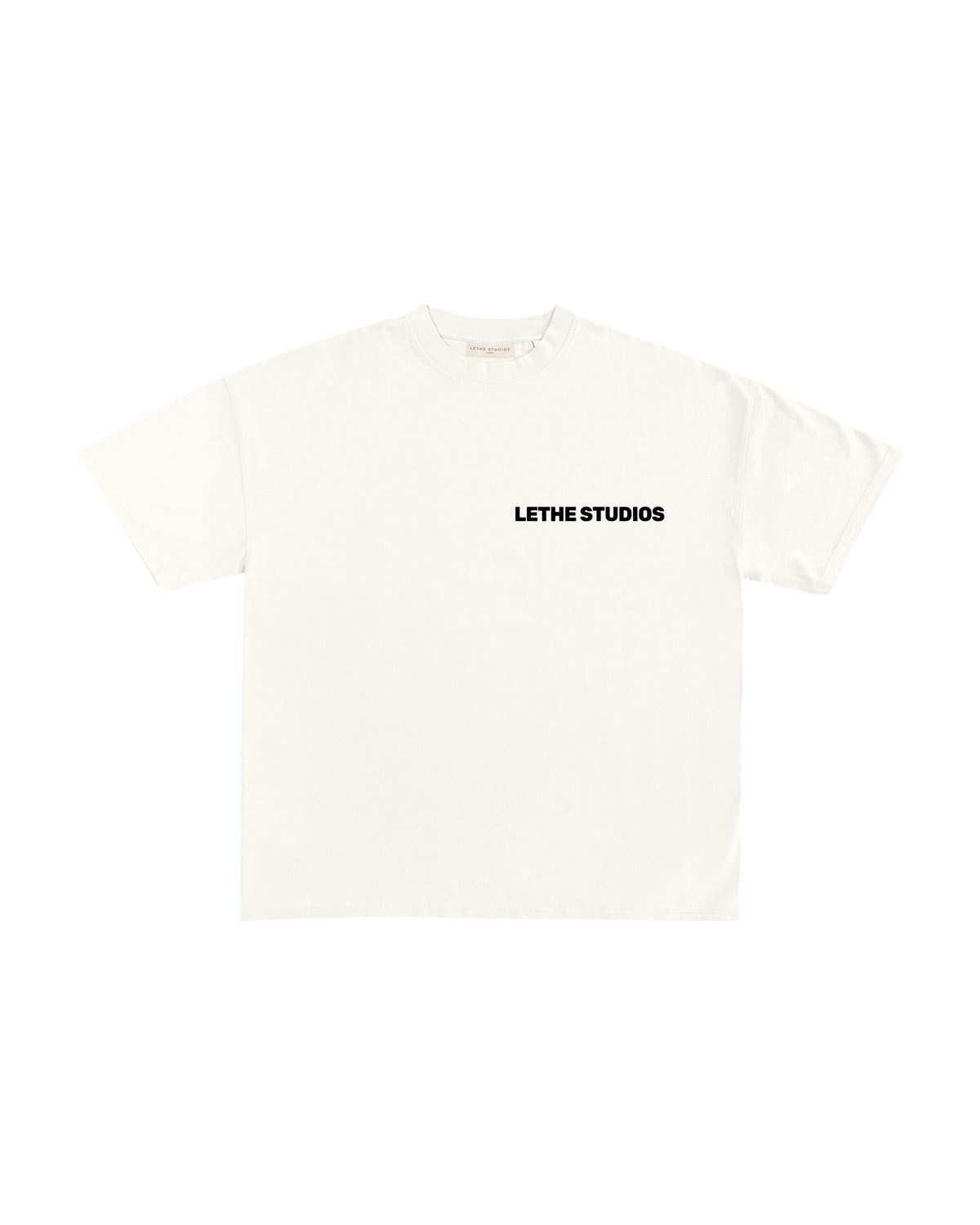 Choose You T-Shirt - Ekru - Boxy Fit - Lethe Studios