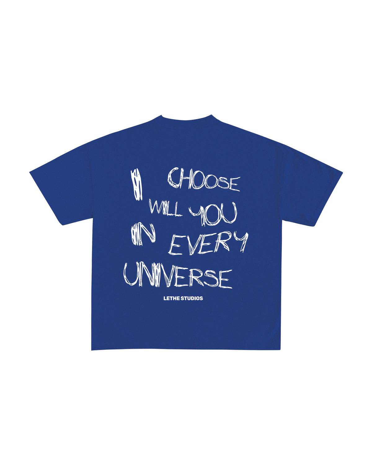 Choose You T-Shirt - Saks Mavisi - Boxy Fit - Lethe Studios