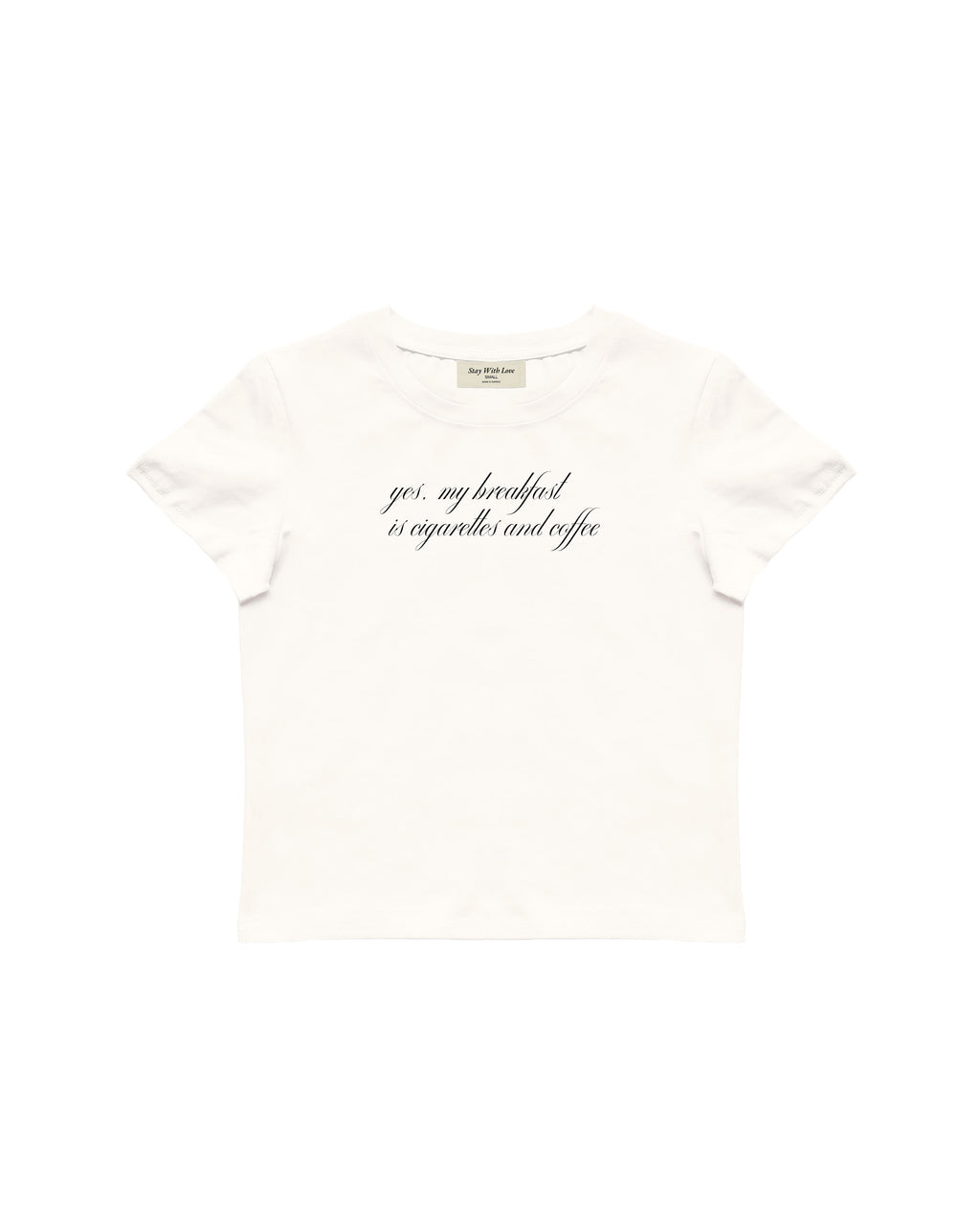 CIGARETTES & COFFEE BABY TEE