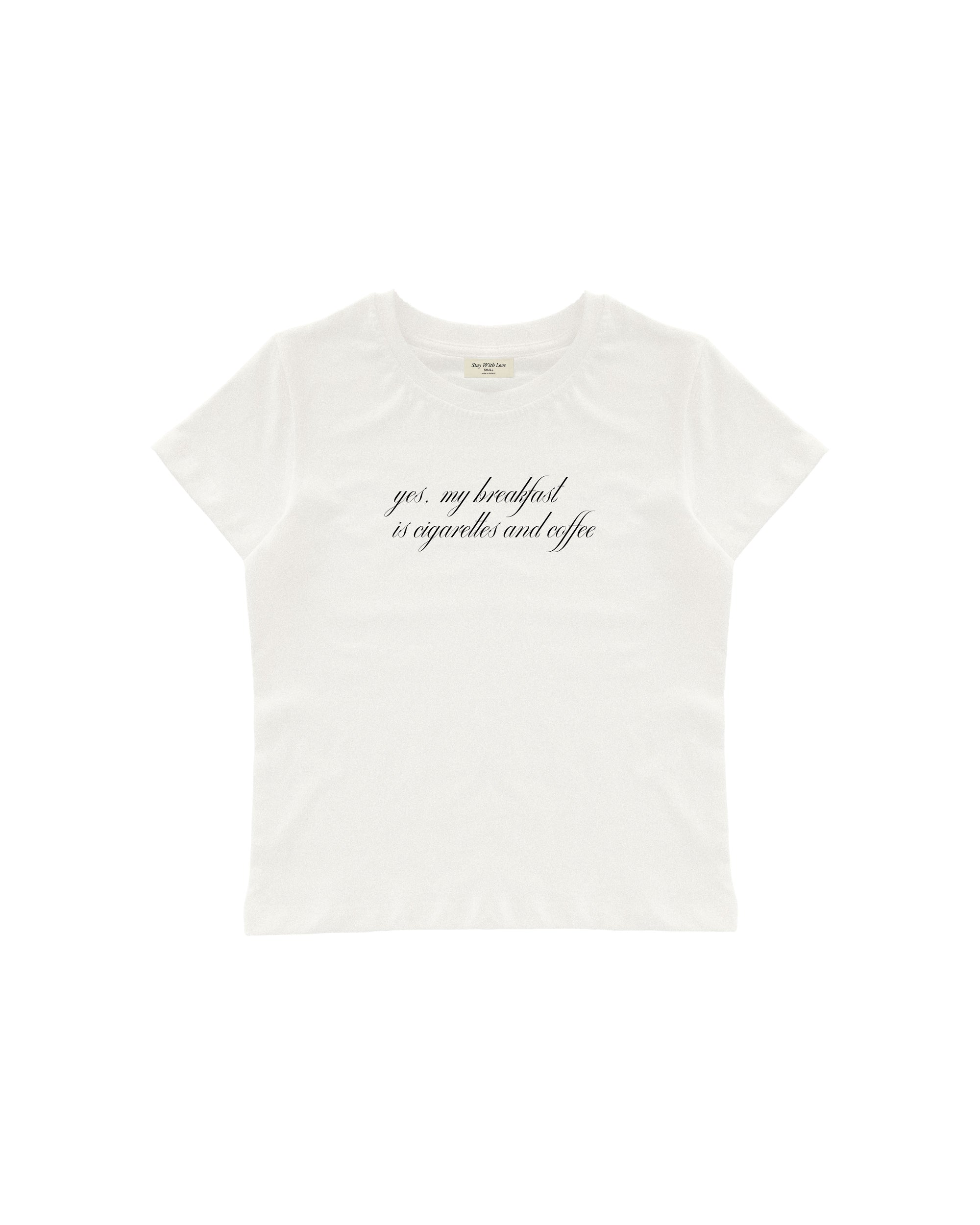 CIGARETTES & COFFEE BABY TEE